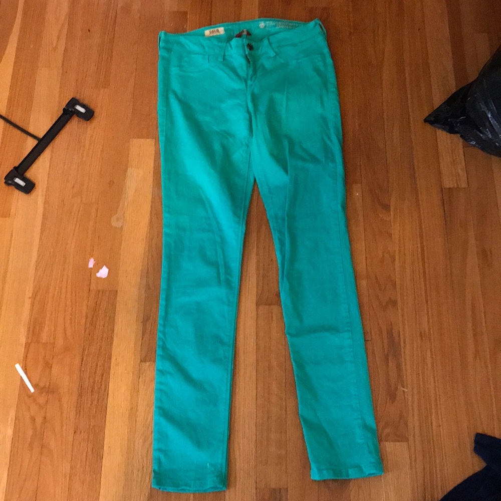 Teal Jeans